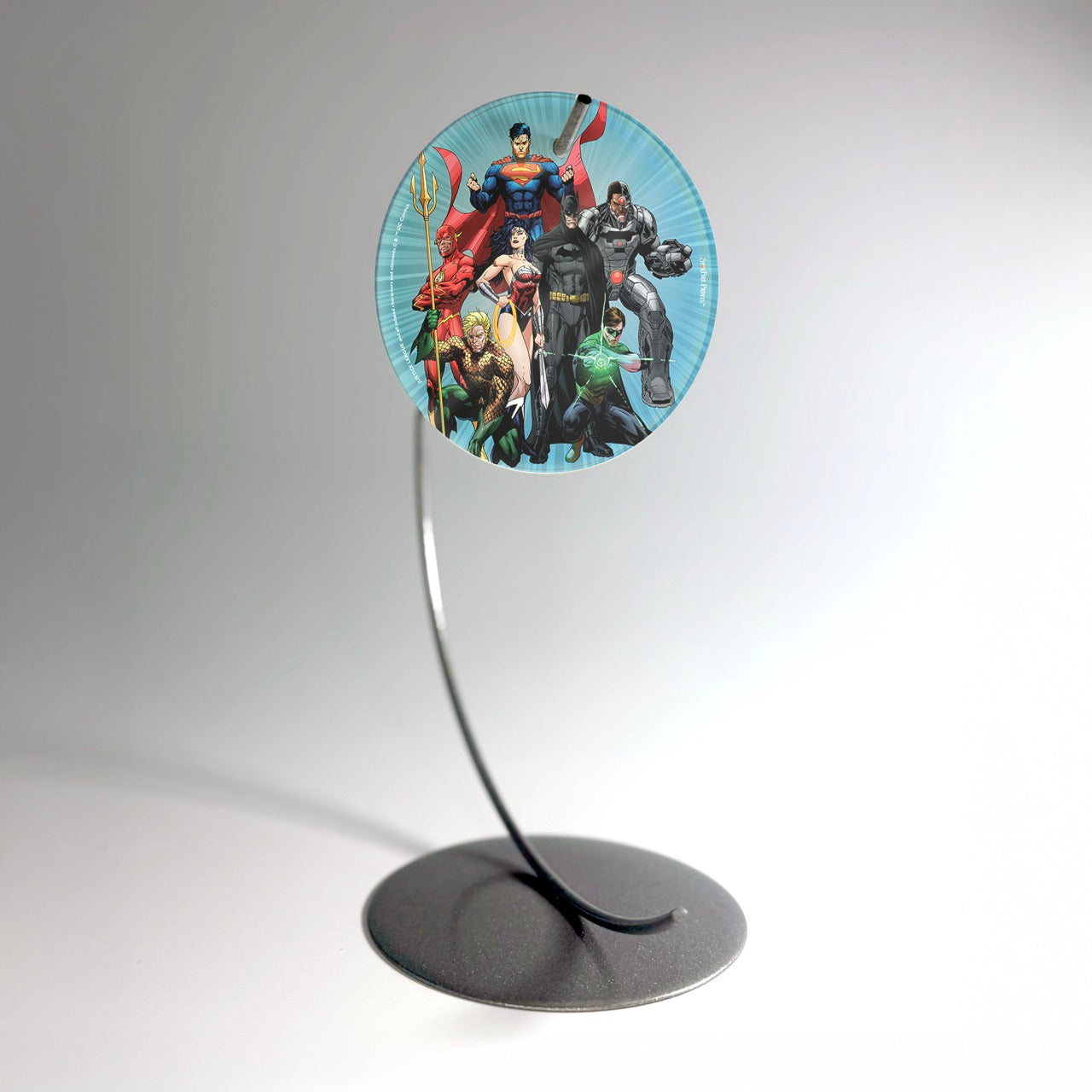 Justice League (Strength in Unity) StarFire Prints™ Glass Art SPCIR645