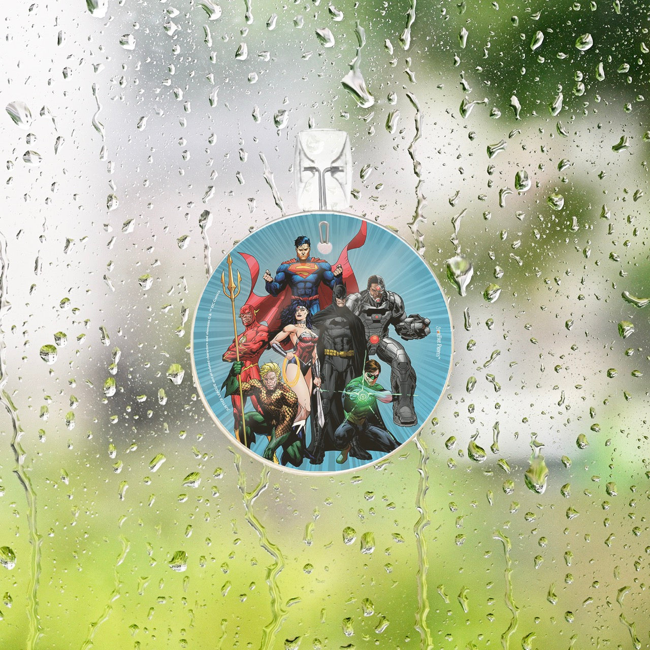 Justice League (Strength in Unity) StarFire Prints™ Glass Art SPCIR645