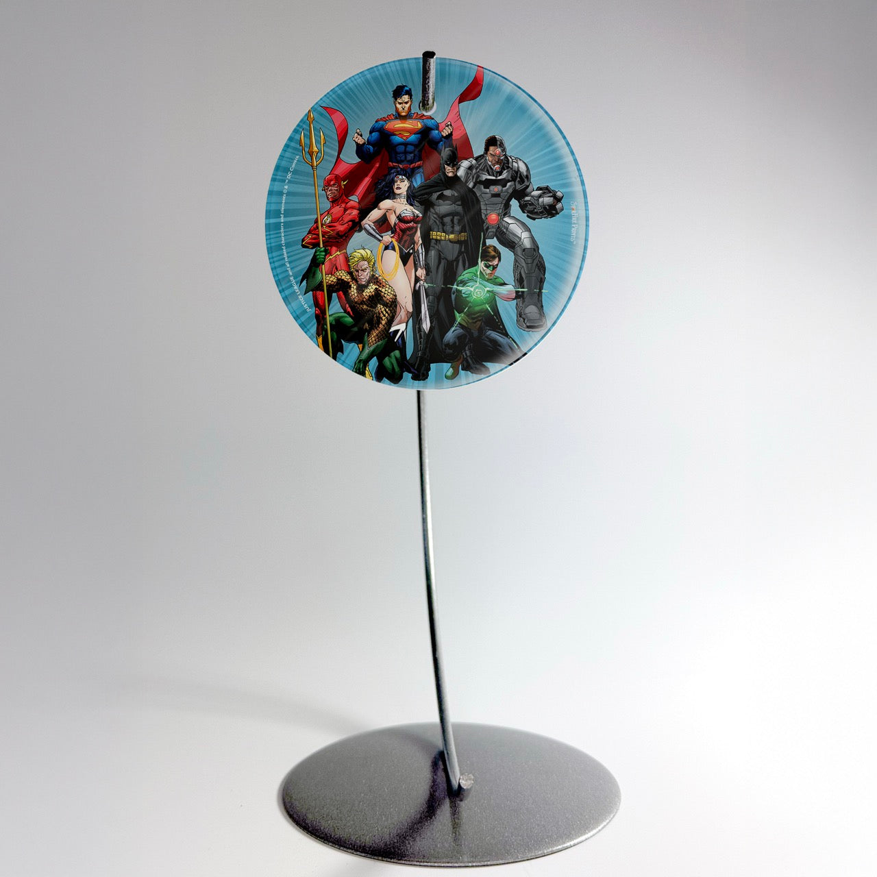 Justice League (Strength in Unity) StarFire Prints™ Glass Art SPCIR645