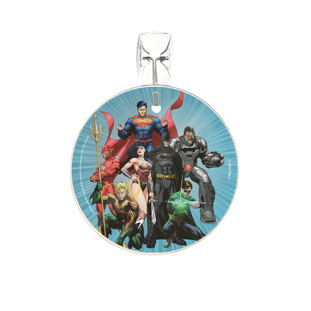 Justice League (Strength in Unity) StarFire Prints™ Glass Art SPCIR645