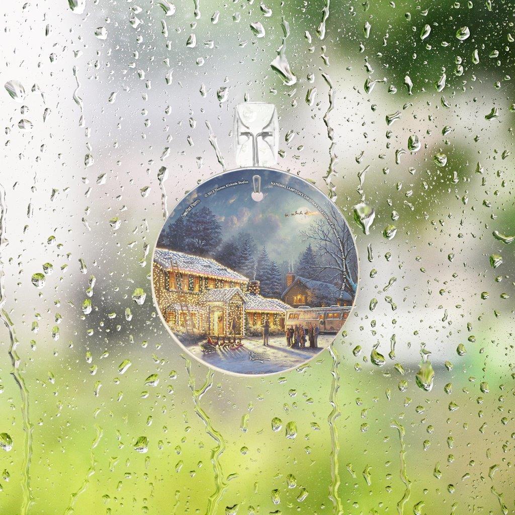 National Lampoons Christmas Vacation (Thomas Kinkade Studios Studios) StarFire Prints™ Glass Art SPCIR648