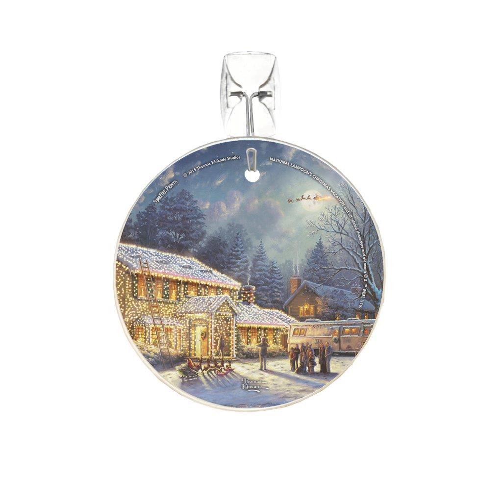 National Lampoons Christmas Vacation (Thomas Kinkade Studios Studios) StarFire Prints™ Glass Art SPCIR648