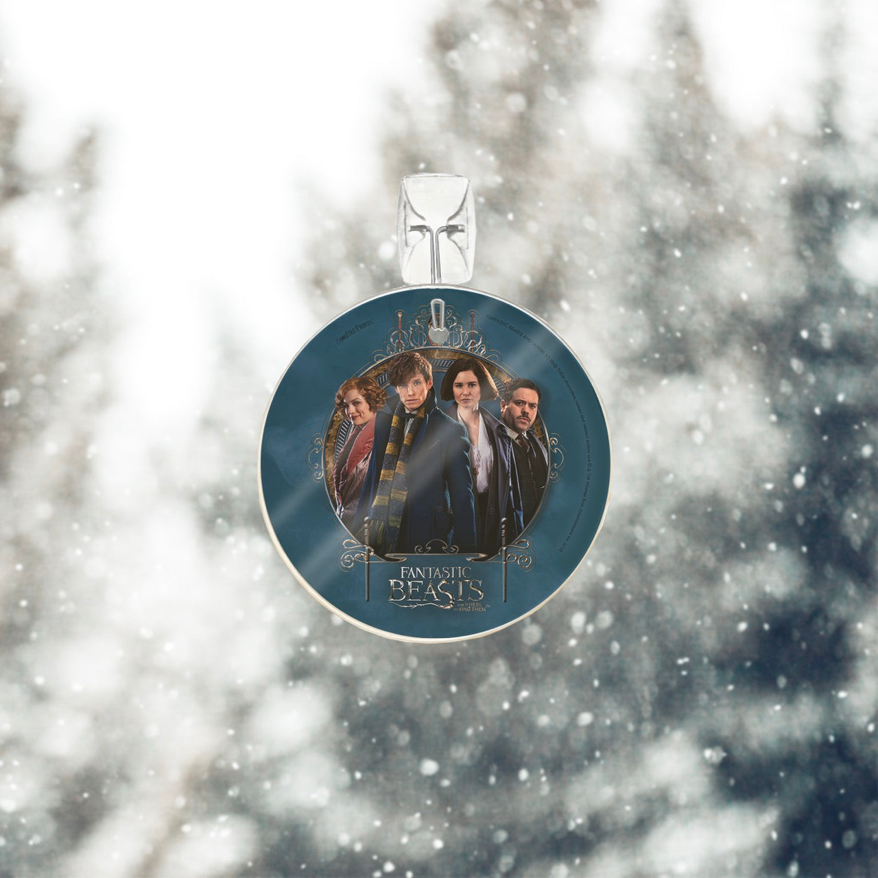 Fantastic Beasts and Where to Find Them (Newt and Friends) StarFire Prints™ Glass Art SPCIR662