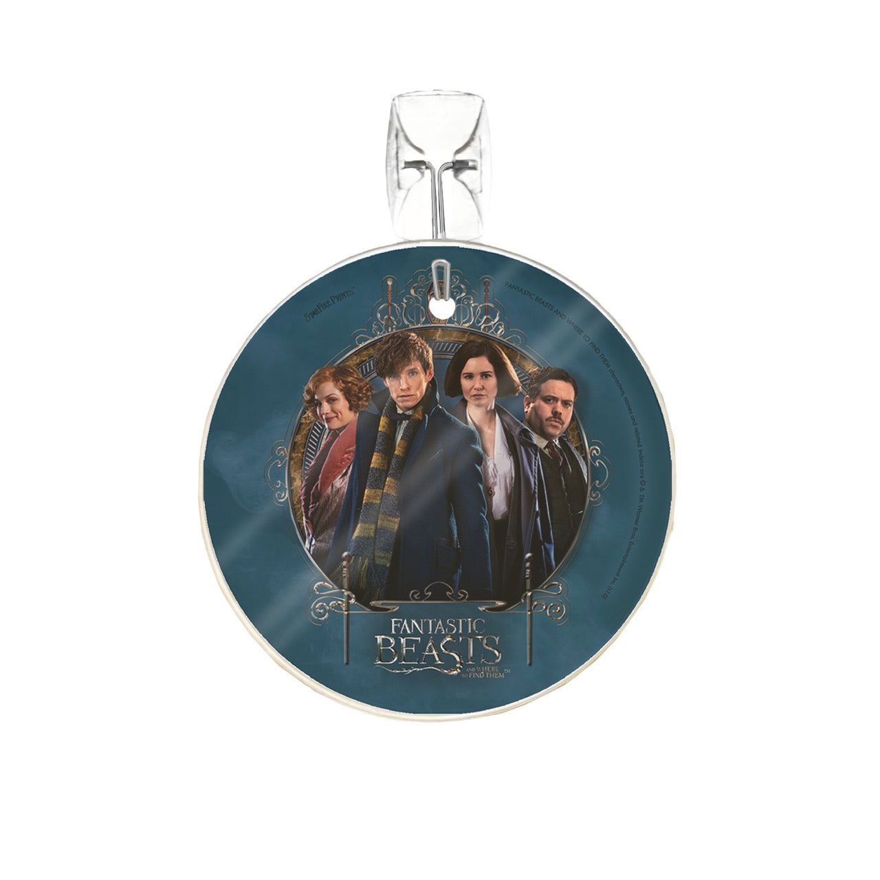 Fantastic Beasts and Where to Find Them (Newt and Friends) StarFire Prints™ Glass Art SPCIR662