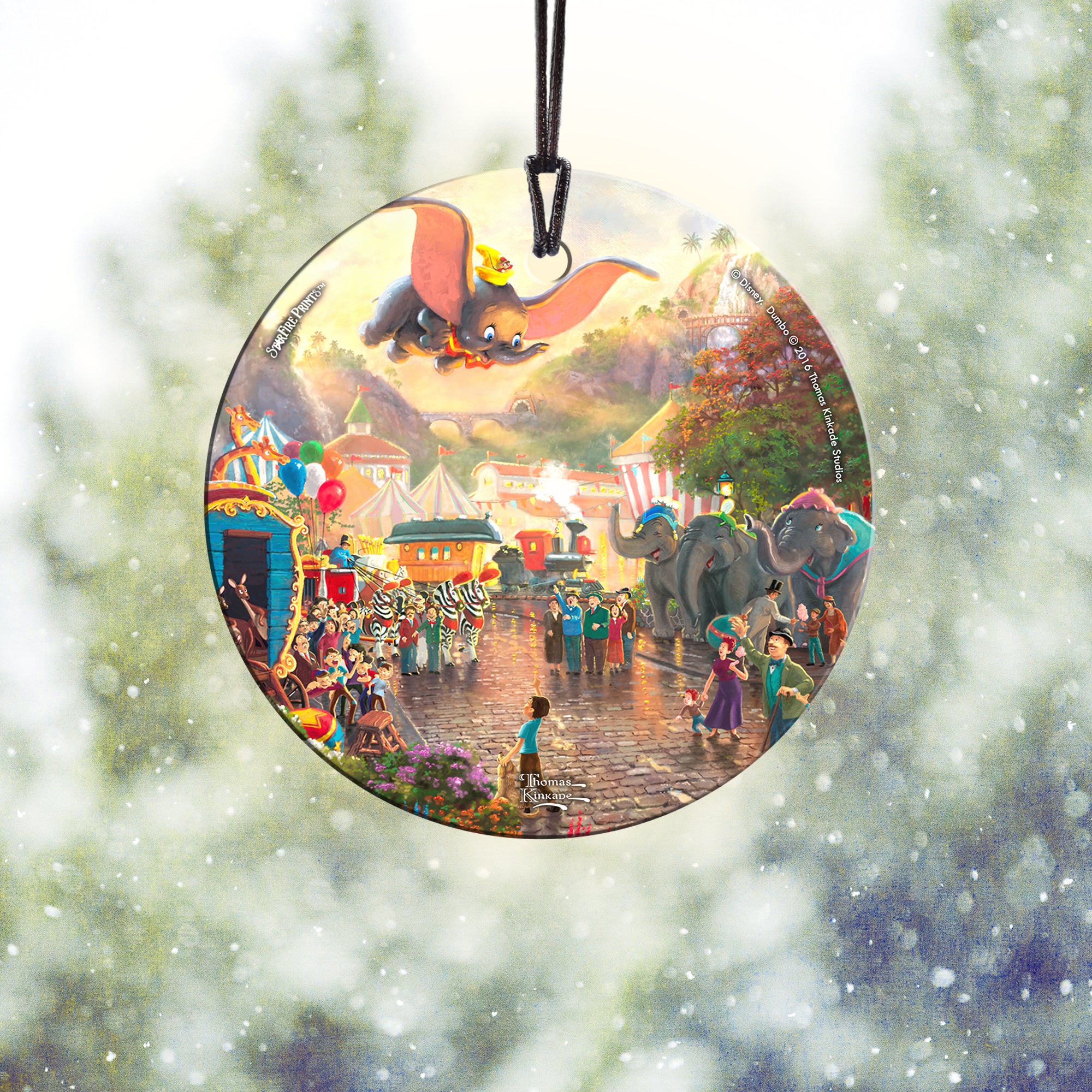 Disney (Dumbo) StarFire Prints™ Hanging Glass Print SPCIR666