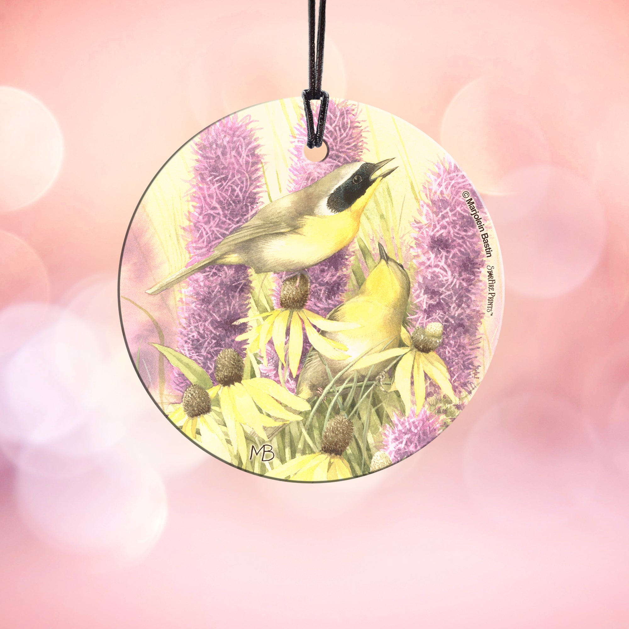 Marjolein Bastin (Spring Birds) StarFire Prints™ Hanging Glass Print SPCIR674