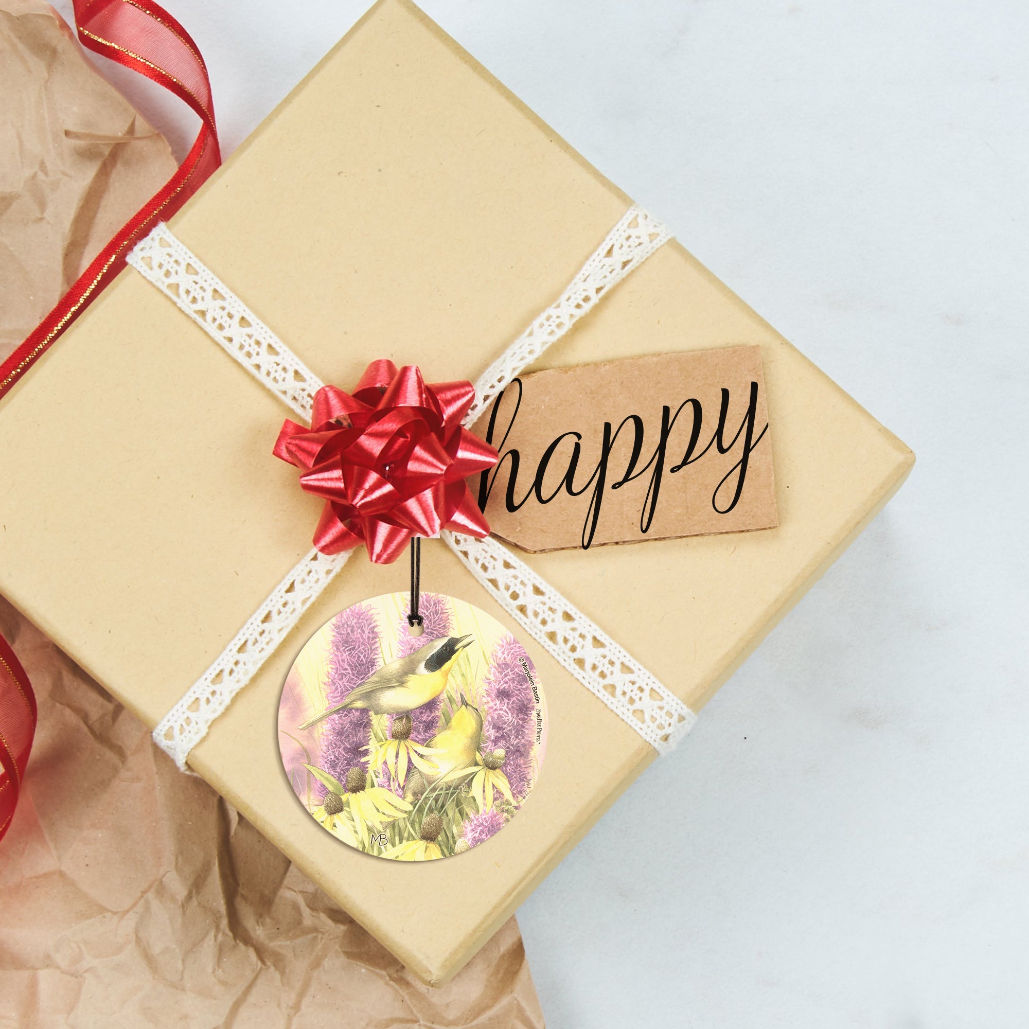 Marjolein Bastin (Spring Birds) StarFire Prints™ Hanging Glass Print SPCIR674