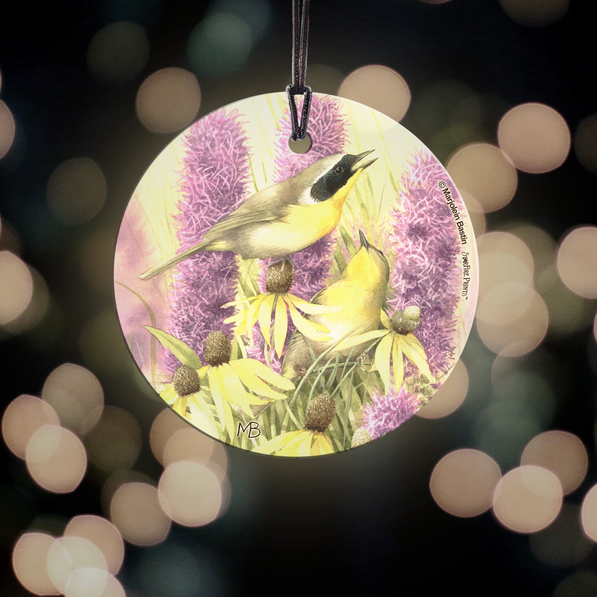 Marjolein Bastin (Spring Birds) StarFire Prints™ Hanging Glass Print SPCIR674