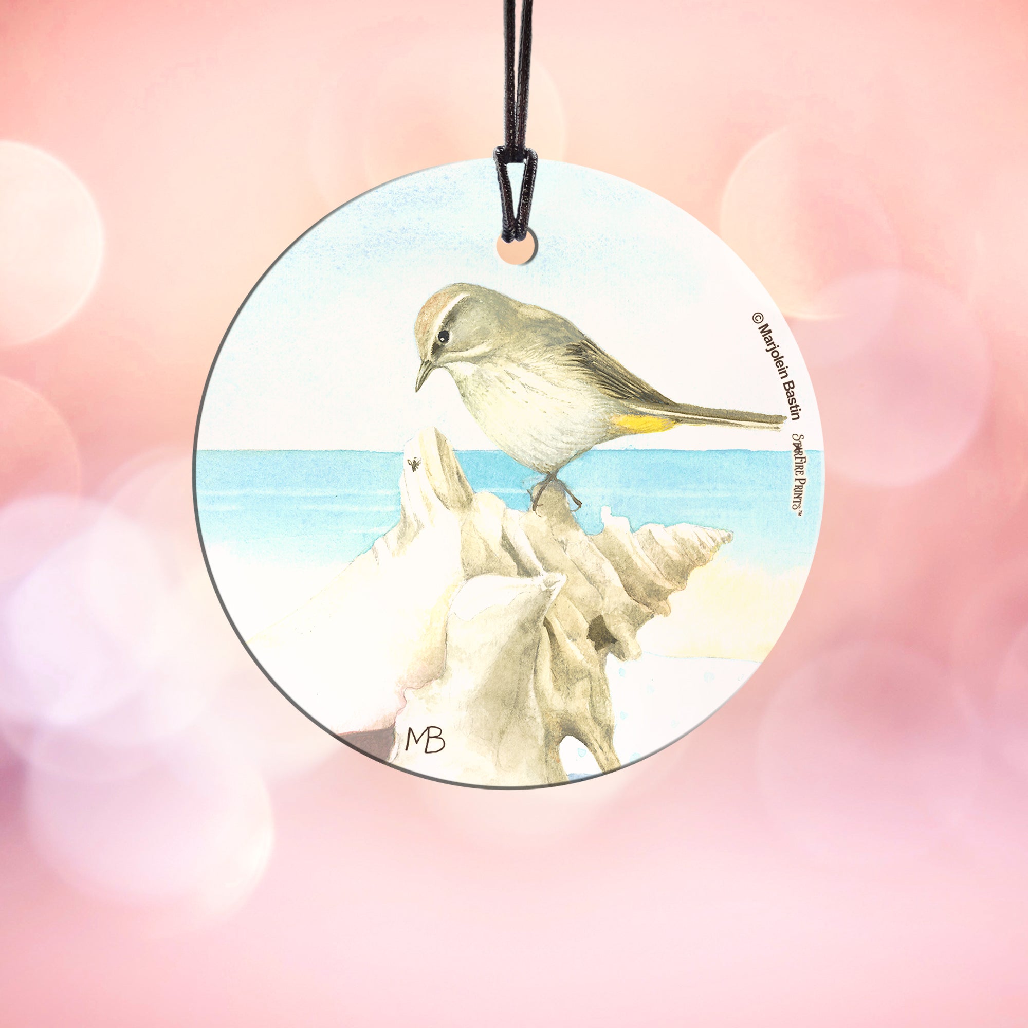 Marjolein Bastin (Bird and Shell) StarFire Prints™ Hanging Glass Print SPCIR677