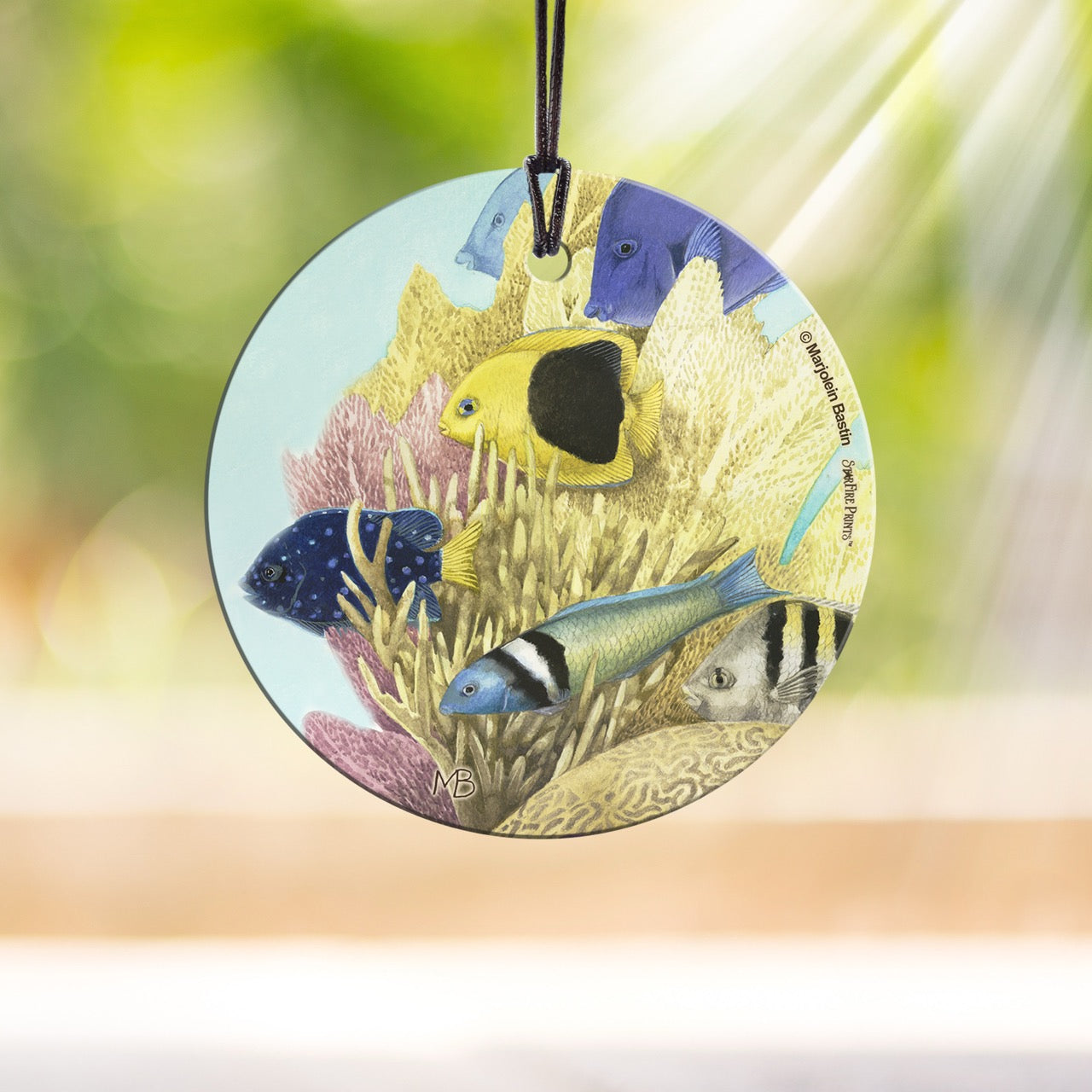 Marjolein Bastin (Fish) StarFire Prints™ Hanging Glass Print SPCIR679