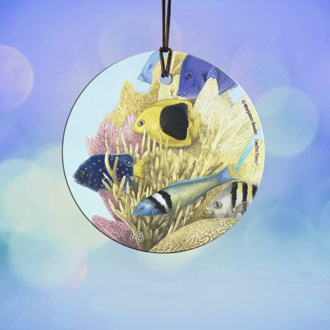 Marjolein Bastin (Fish) StarFire Prints™ Hanging Glass Print SPCIR679