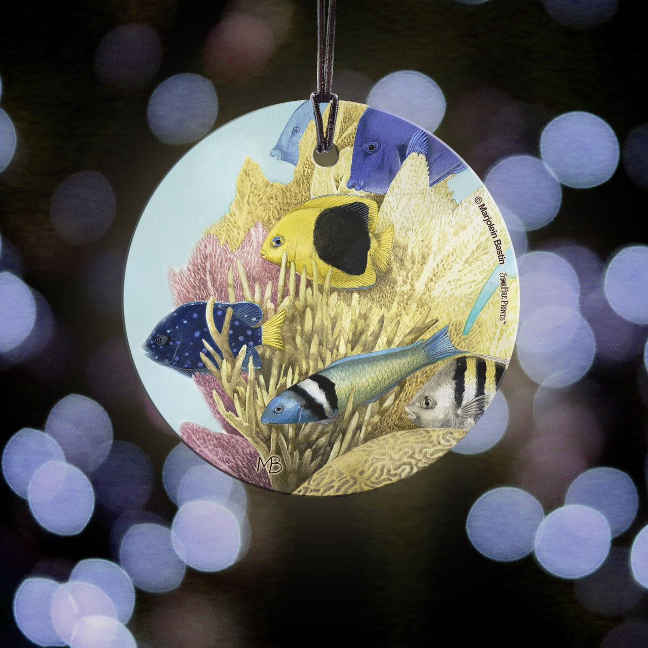 Marjolein Bastin (Fish) StarFire Prints™ Hanging Glass Print SPCIR679