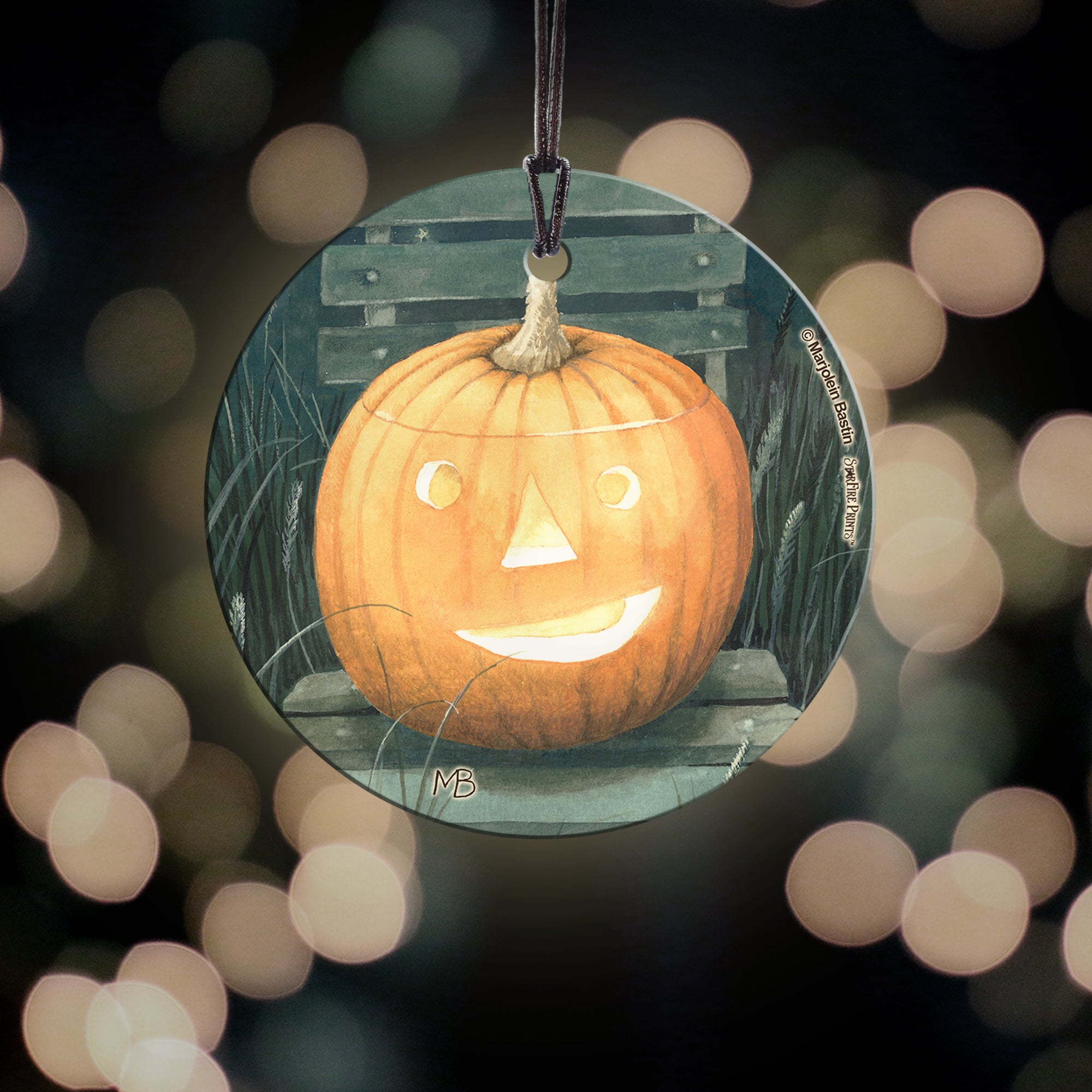 Marjolein Bastin (Pumpkin) StarFire Prints™ Hanging Glass Print SPCIR680