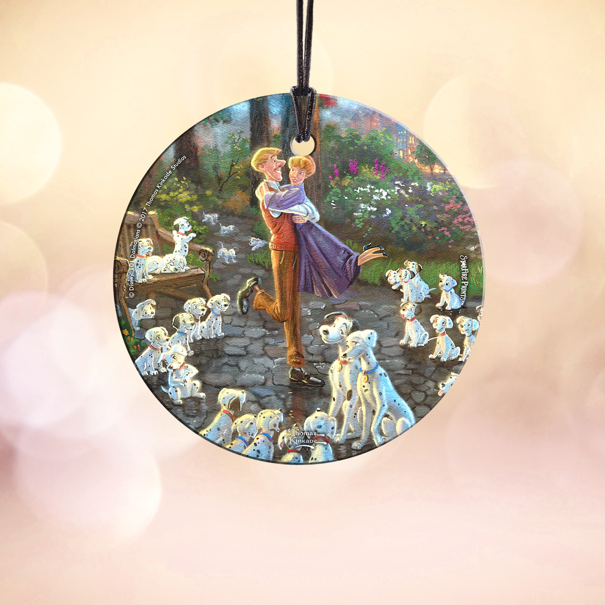 Disney (101 Dalmatians) StarFire Prints™ Hanging Glass Print SPCIR715