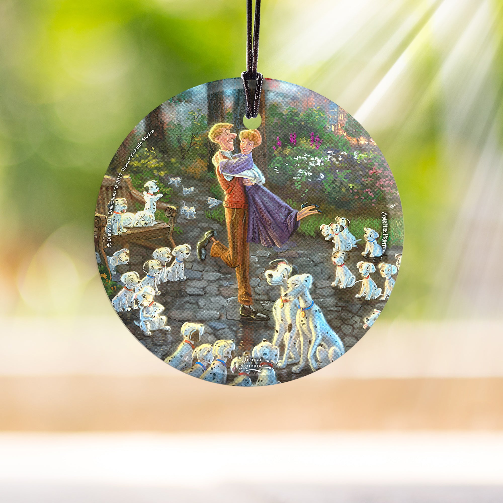 Disney (101 Dalmatians) StarFire Prints™ Hanging Glass Print SPCIR715