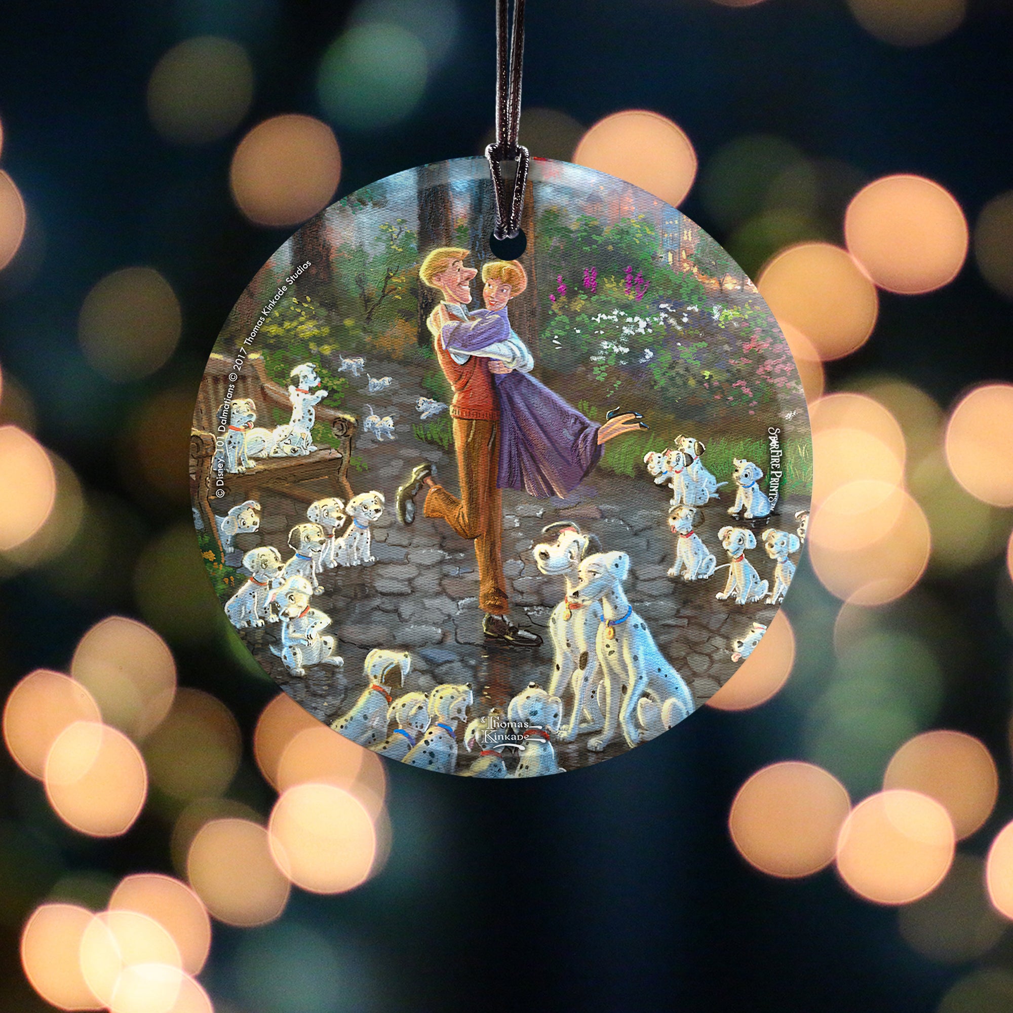 Disney (101 Dalmatians) StarFire Prints™ Hanging Glass Print SPCIR715