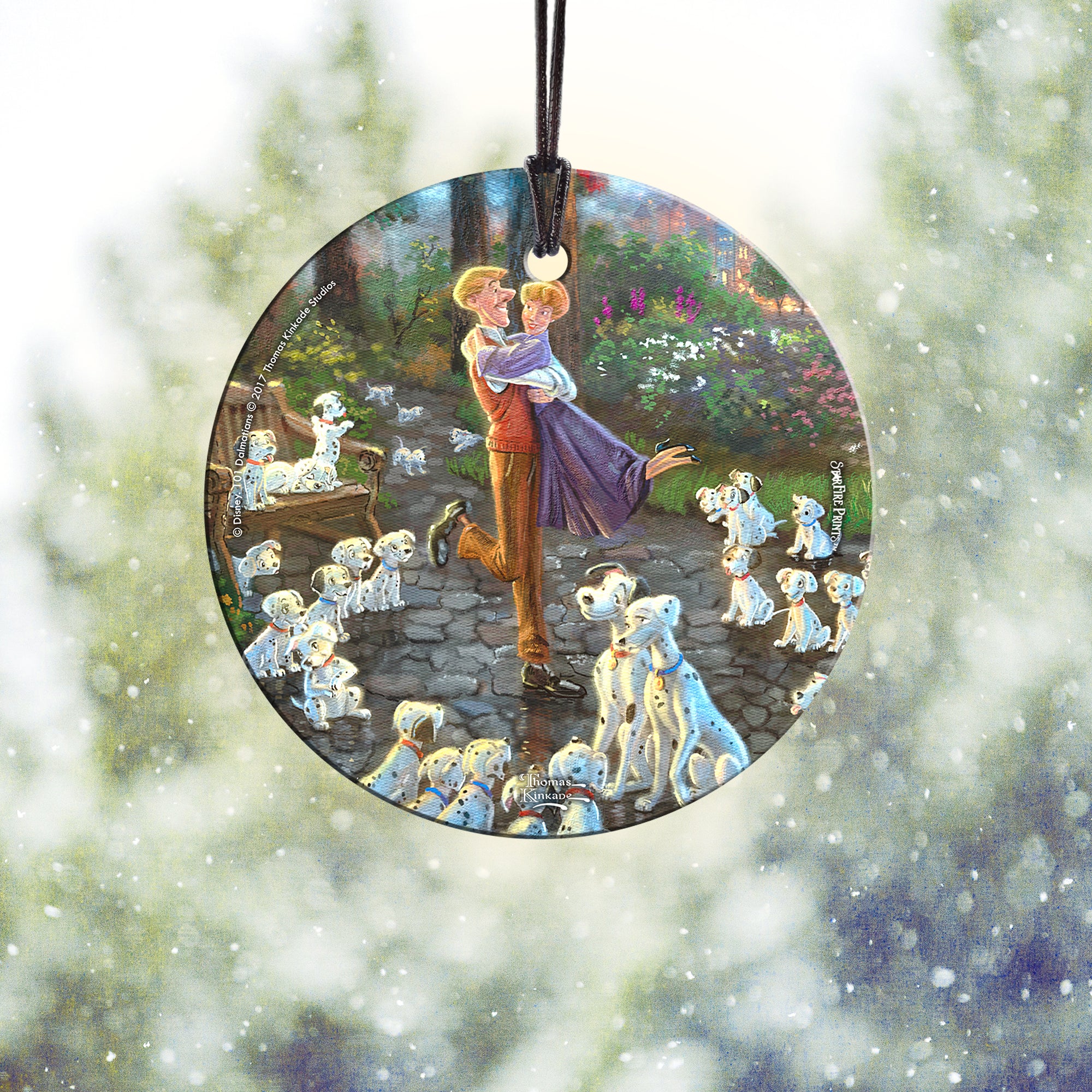 Disney (101 Dalmatians) StarFire Prints™ Hanging Glass Print SPCIR715