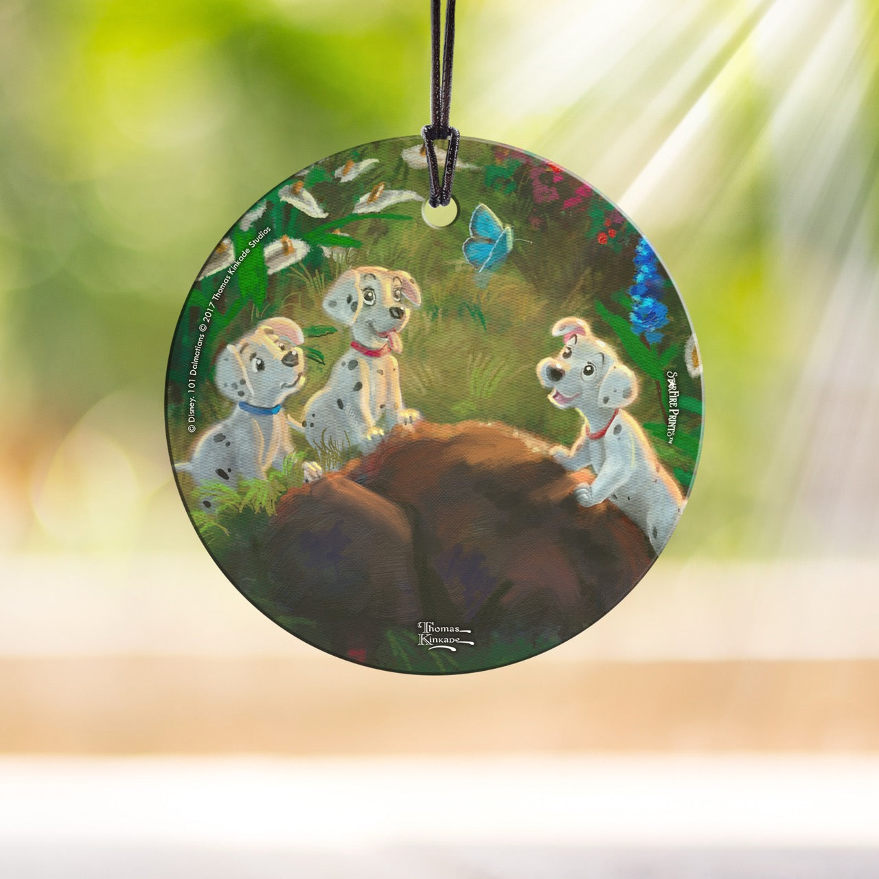 Disney (101 Dalmatians – Puppy Playtime) StarFire Prints™ Hanging Glass Print SPCIR716