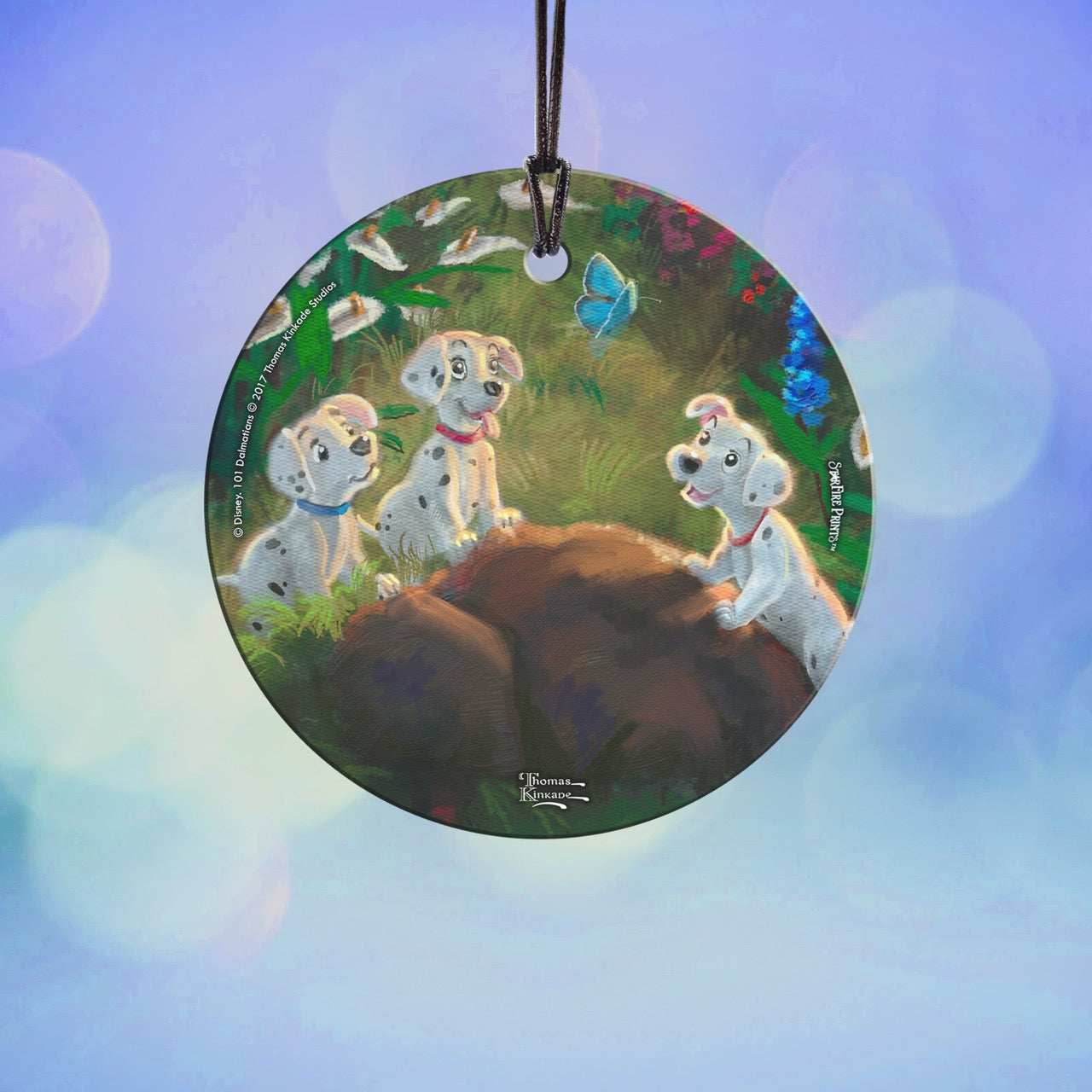 Disney (101 Dalmatians – Puppy Playtime) StarFire Prints™ Hanging Glass Print SPCIR716