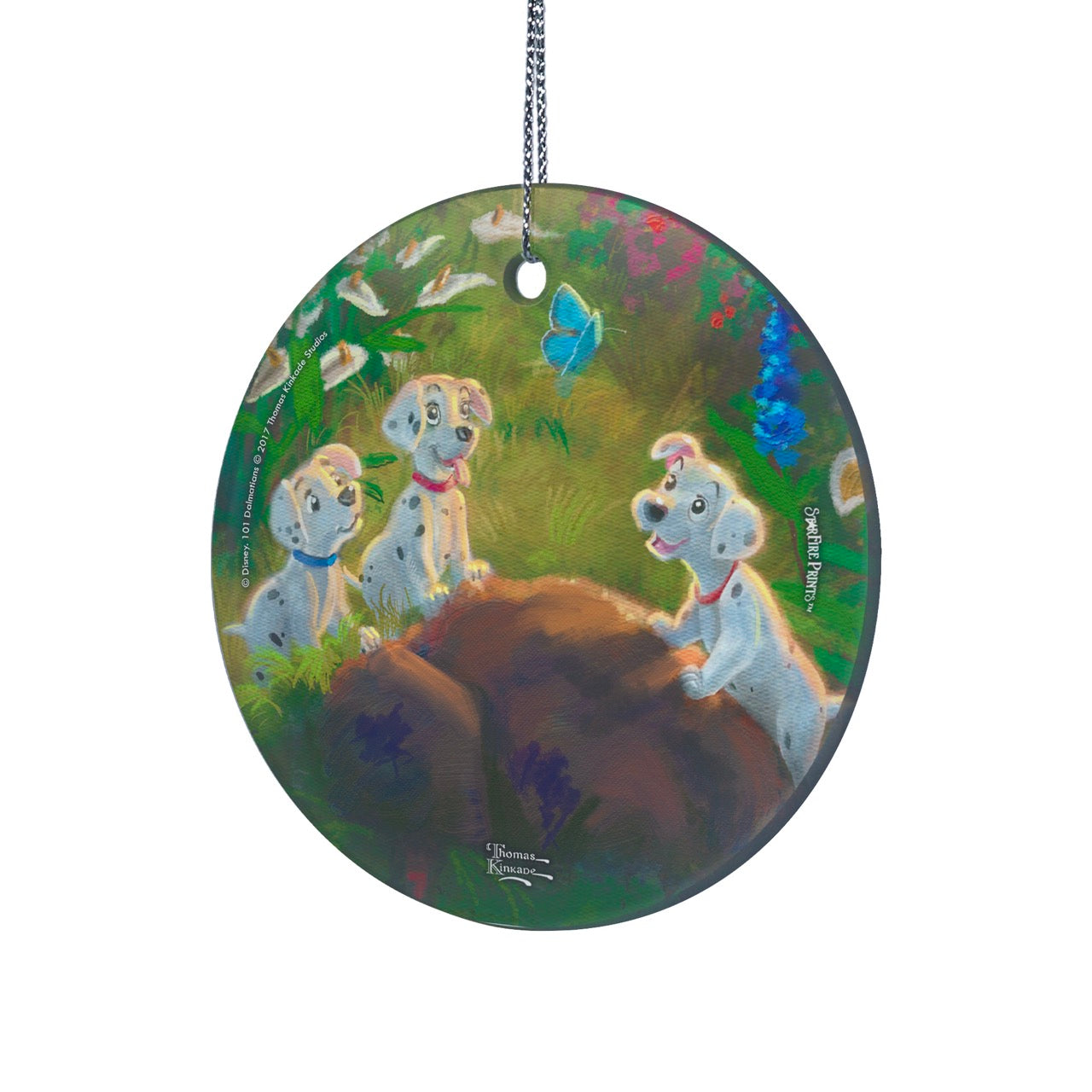 Disney (101 Dalmatians – Puppy Playtime) StarFire Prints™ Hanging Glass Print SPCIR716