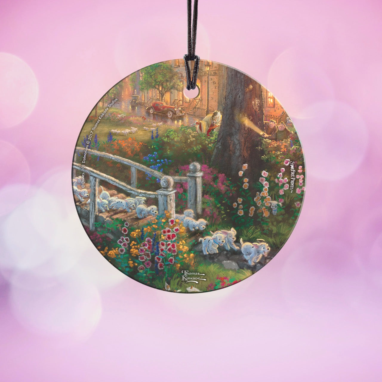 Disney (101 Dalmatians – Puppy Parade) StarFire Prints™ Hanging Glass Print SPCIR717