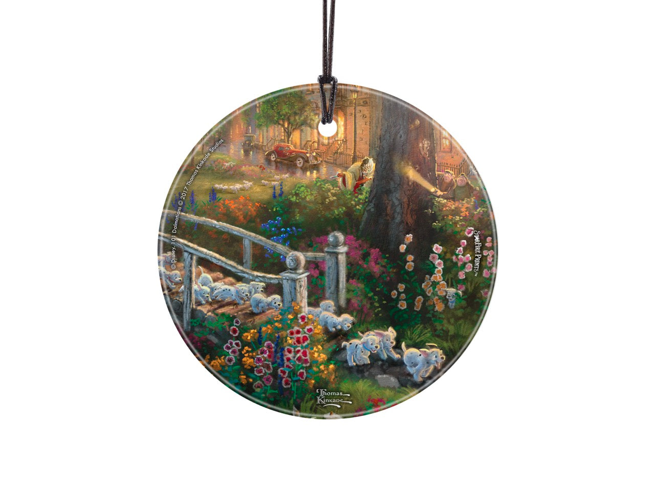 Disney (101 Dalmatians – Puppy Parade) StarFire Prints™ Hanging Glass Print SPCIR717