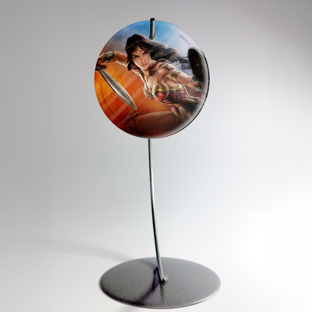 Wonder Woman (The Sword of Justice) StarFire Prints™ Glass Art SPCIR726