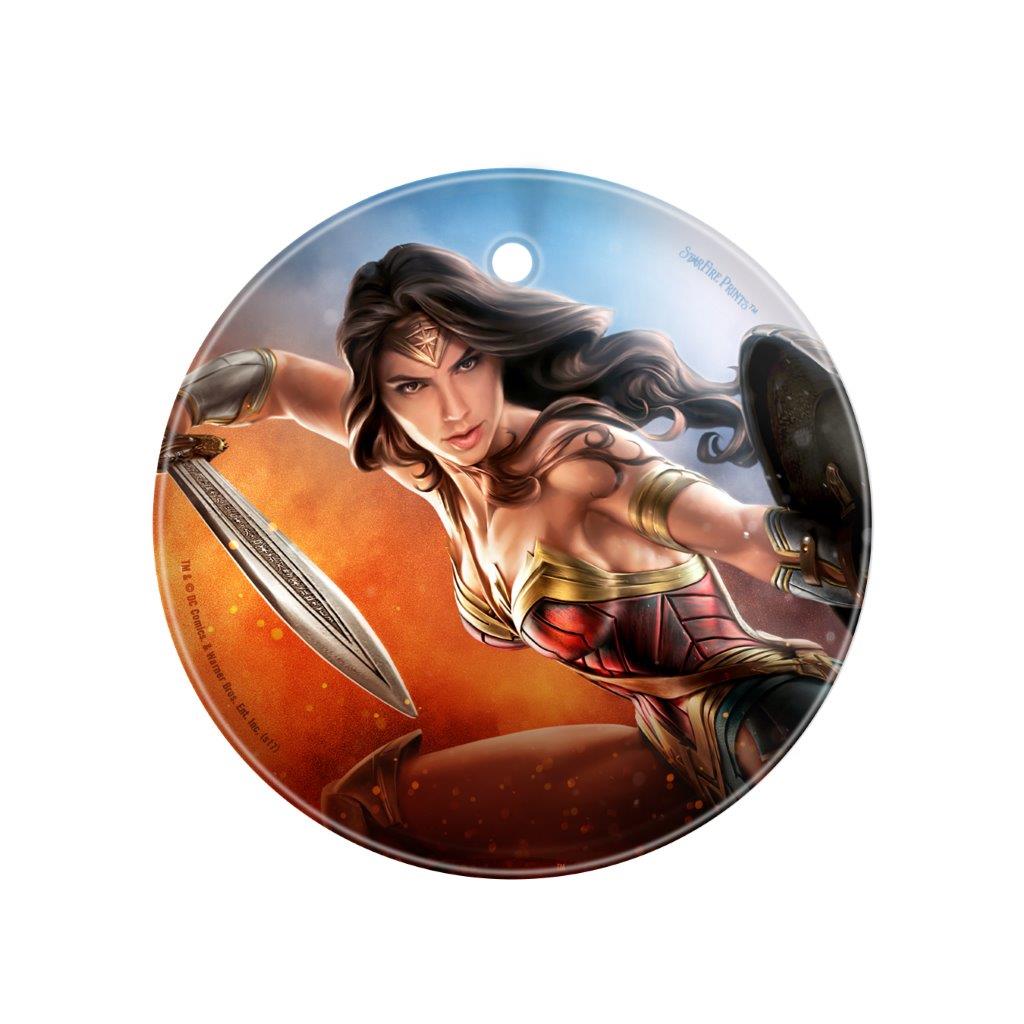 Wonder Woman (The Sword of Justice) StarFire Prints™ Glass Art SPCIR726