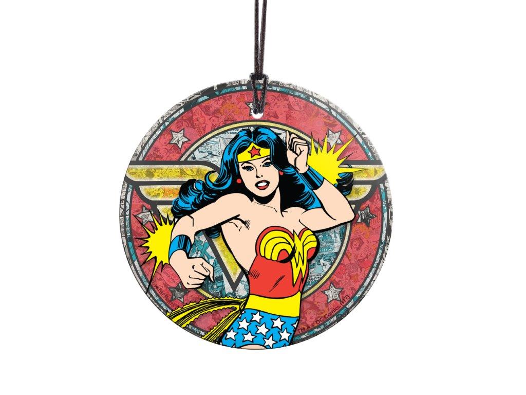 DC Comics (Wonder Woman Retro) StarFire Prints™ Hanging Glass Print SPCIR727