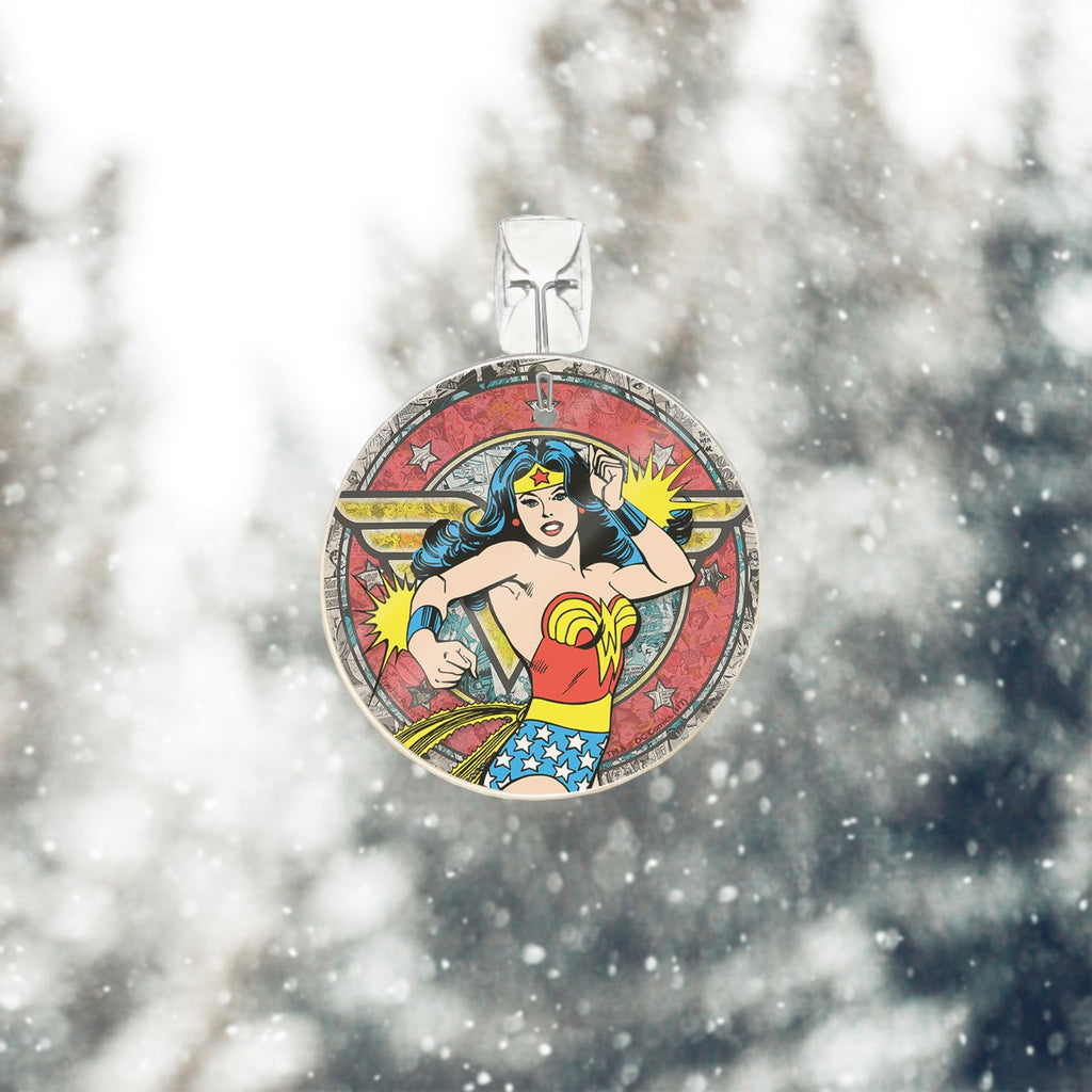 DC Comics (Wonder Woman Retro) StarFire Prints™ Glass Art SPCIR727