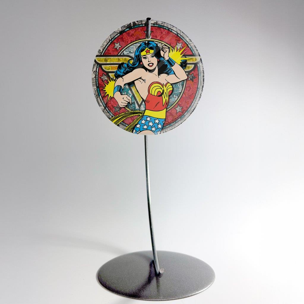 DC Comics (Wonder Woman Retro) StarFire Prints™ Glass Art SPCIR727