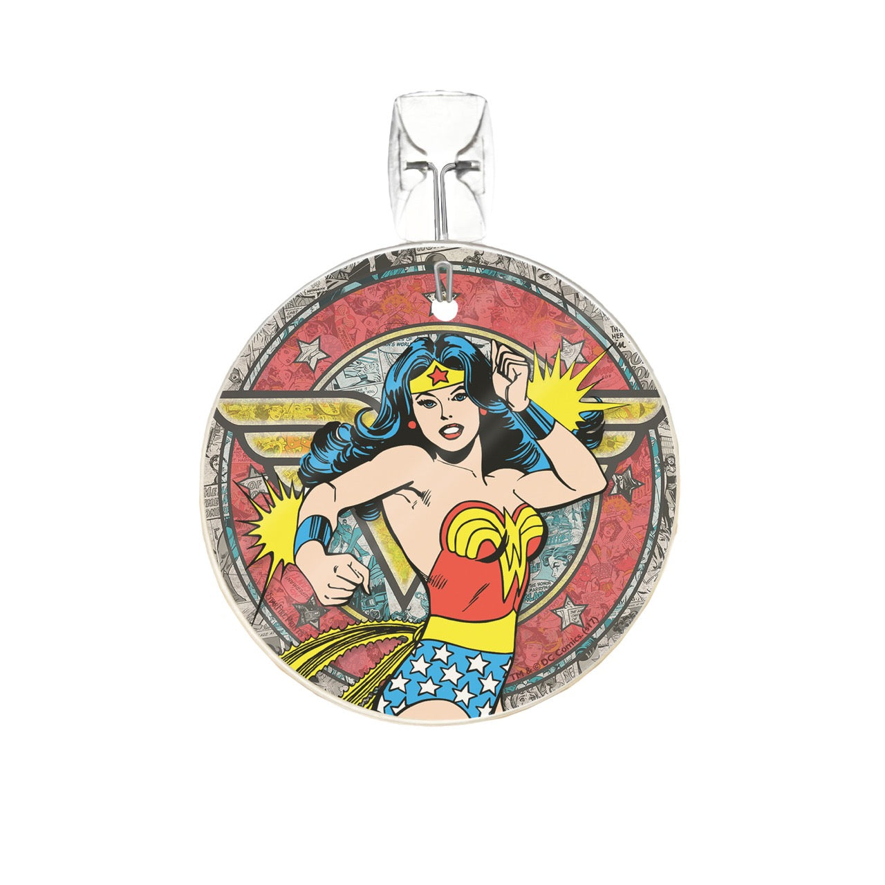 DC Comics (Wonder Woman Retro) StarFire Prints™ Glass Art SPCIR727