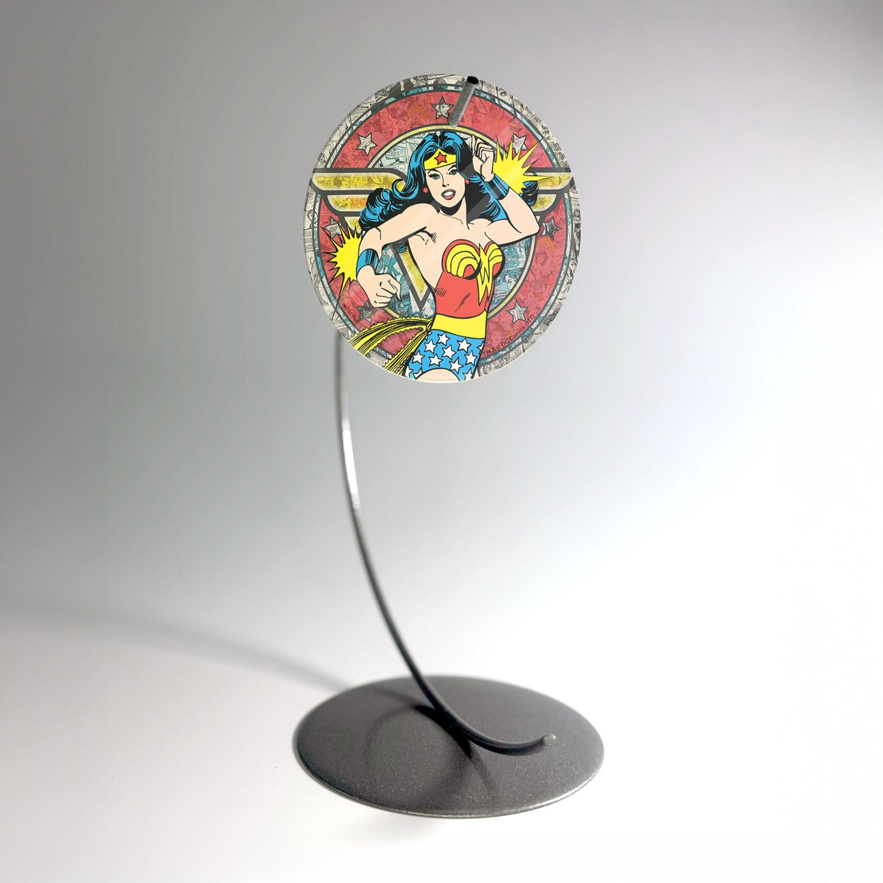 DC Comics (Wonder Woman Retro) StarFire Prints™ Glass Art SPCIR727
