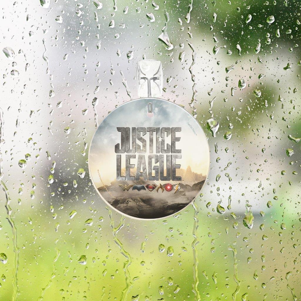 Justice League (Logo) StarFire Prints™ Glass Art SPCIR750