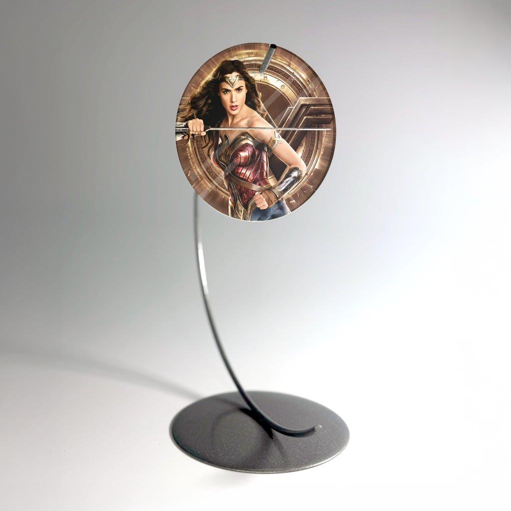 Justice League (Wonder Woman) StarFire Prints™ Glass Art SPCIR755