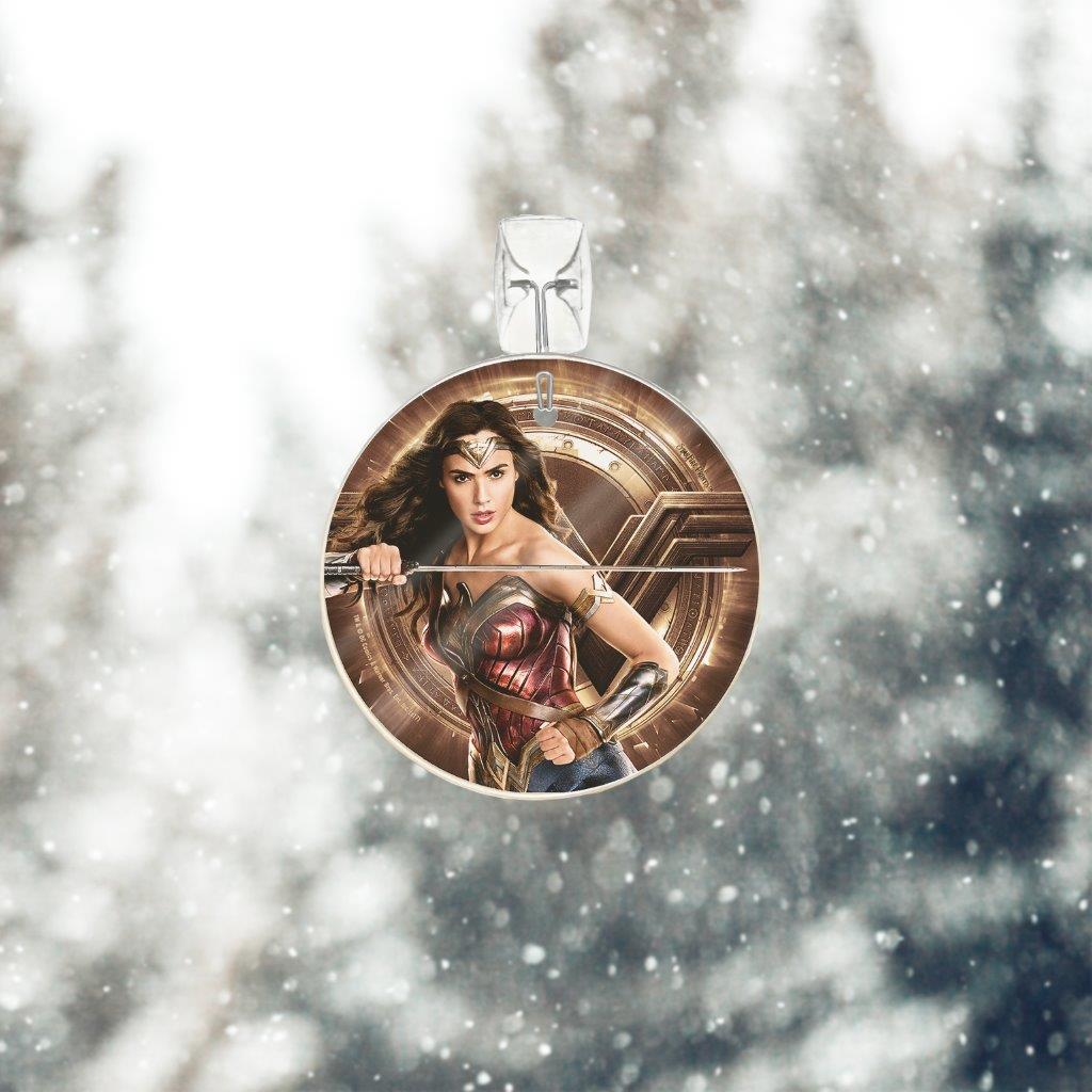 Justice League (Wonder Woman) StarFire Prints™ Glass Art SPCIR755