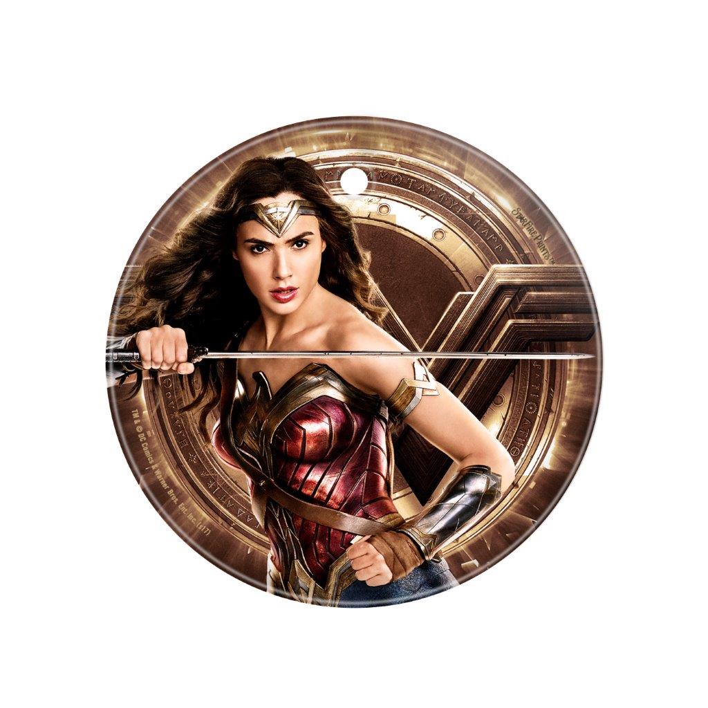 Justice League (Wonder Woman) StarFire Prints™ Glass Art SPCIR755