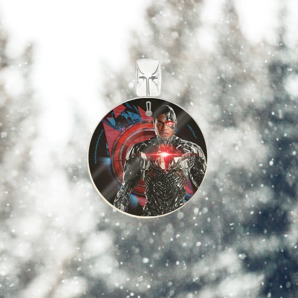 Justice League (Cyborg) StarFire Prints™ Glass Art SPCIR758