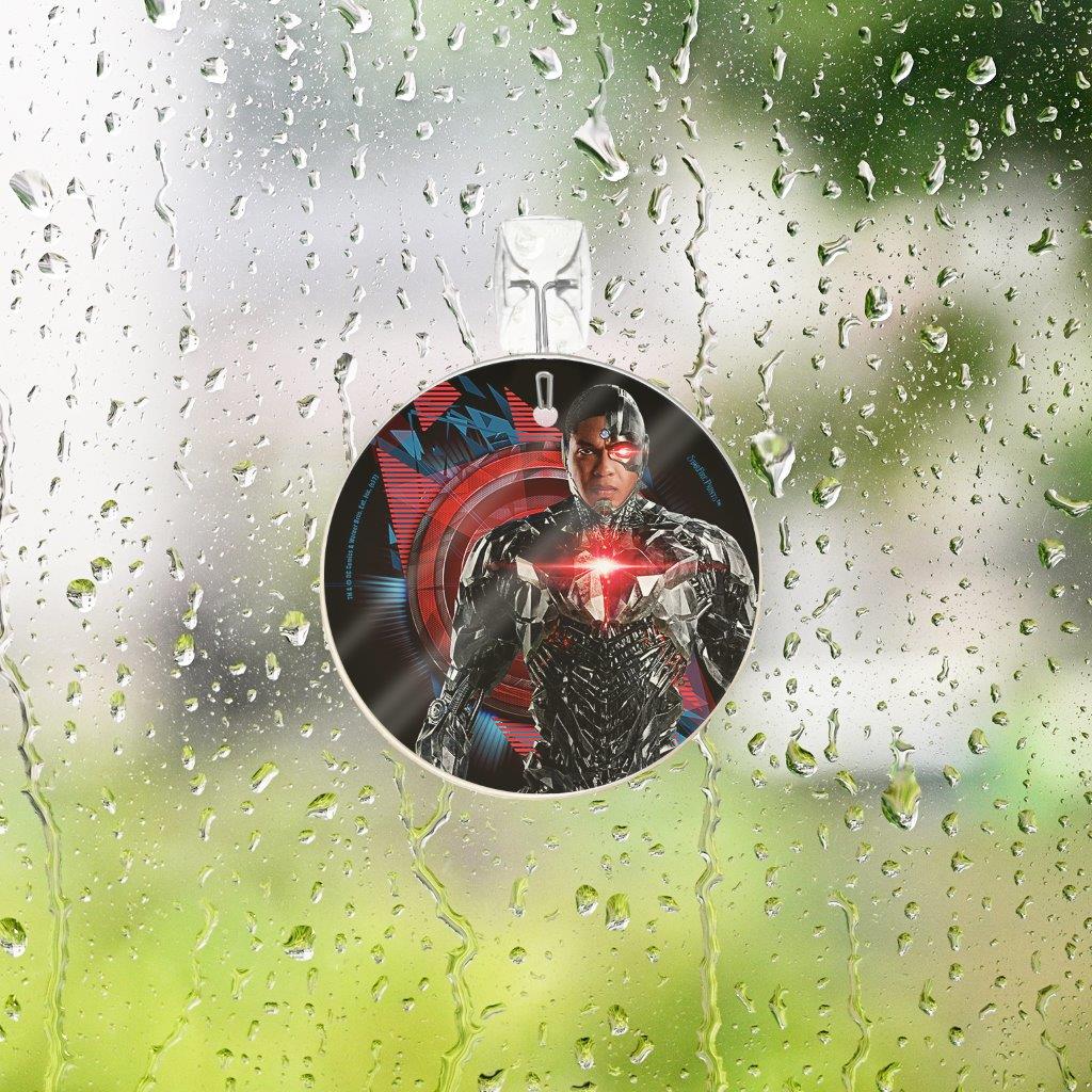 Justice League (Cyborg) StarFire Prints™ Glass Art SPCIR758