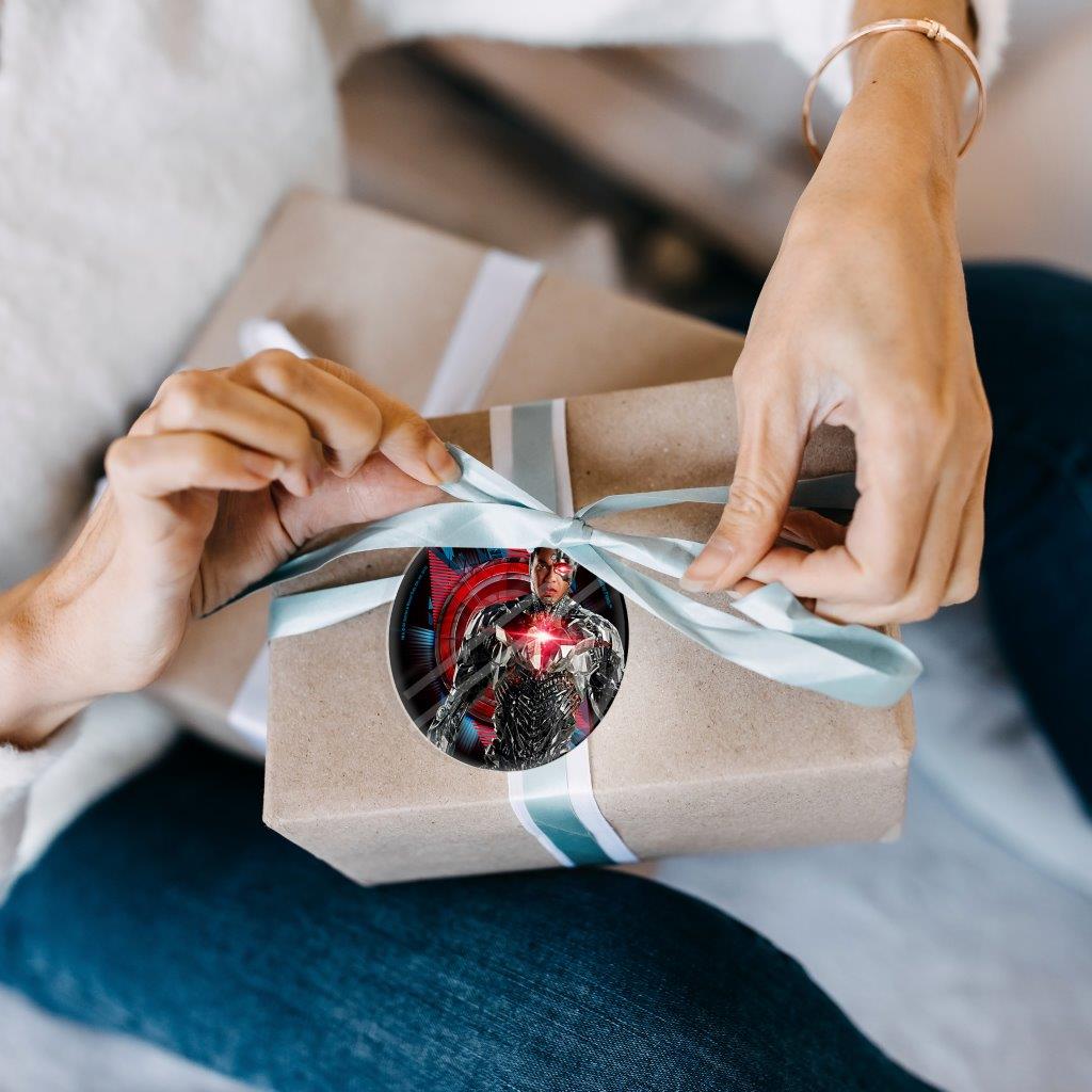 Justice League (Cyborg) StarFire Prints™ Glass Art SPCIR758