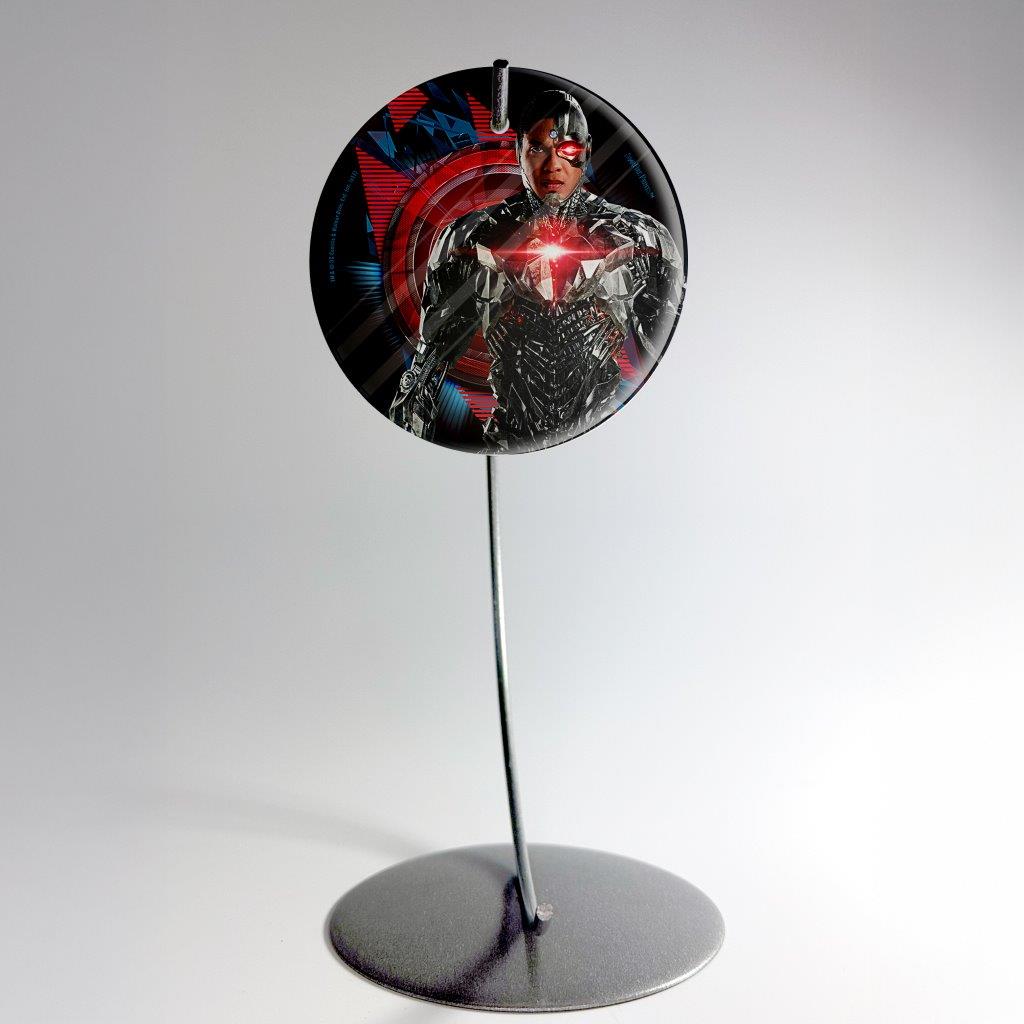 Justice League (Cyborg) StarFire Prints™ Glass Art SPCIR758