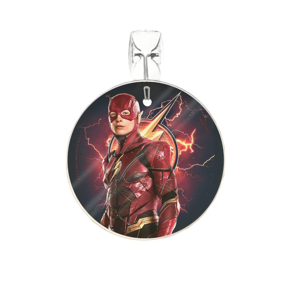 Justice League (Flash) StarFire Prints™ Glass Art SPCIR759