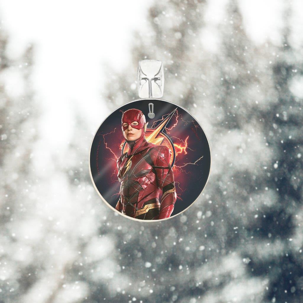 Justice League (Flash) StarFire Prints™ Glass Art SPCIR759