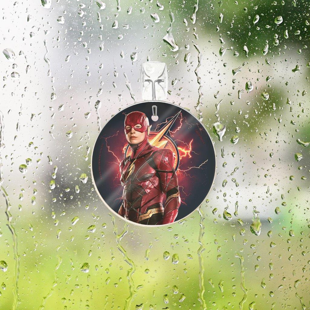 Justice League (Flash) StarFire Prints™ Glass Art SPCIR759