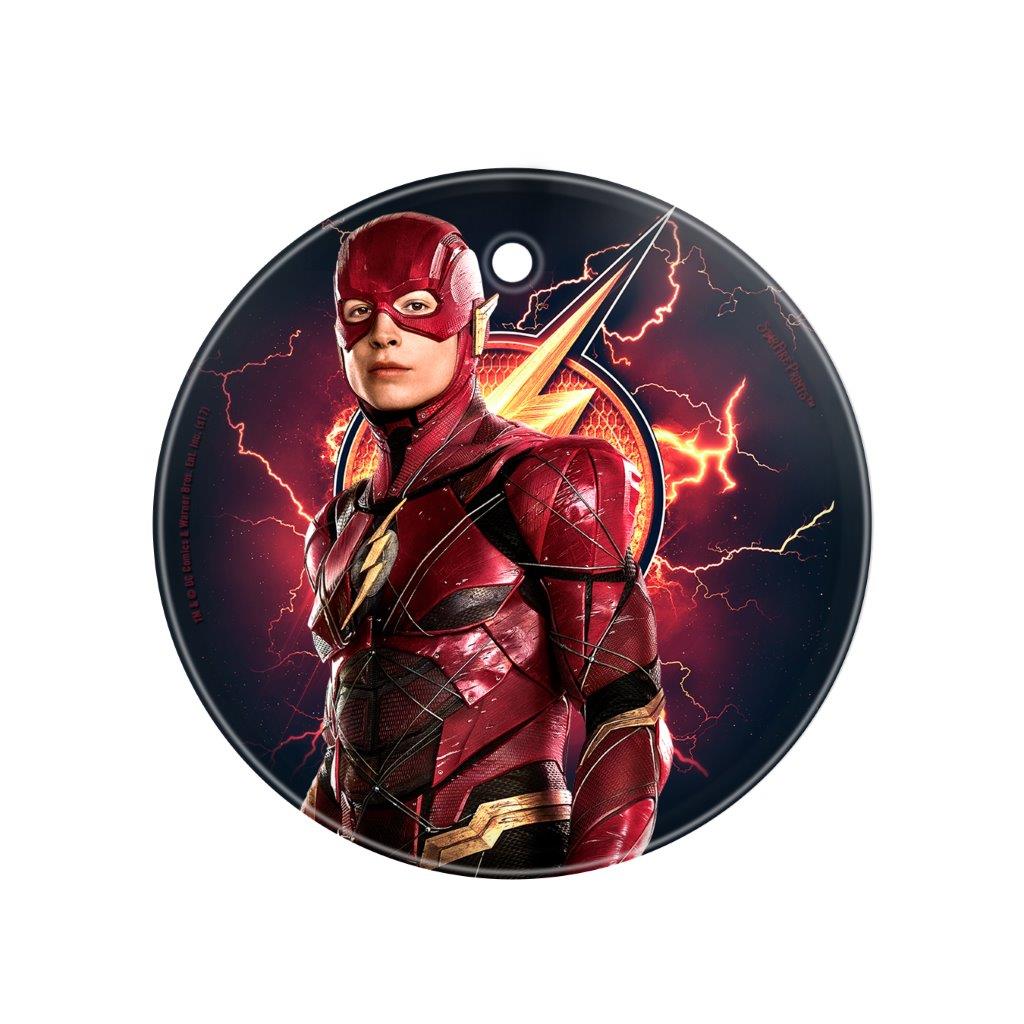 Justice League (Flash) StarFire Prints™ Glass Art SPCIR759