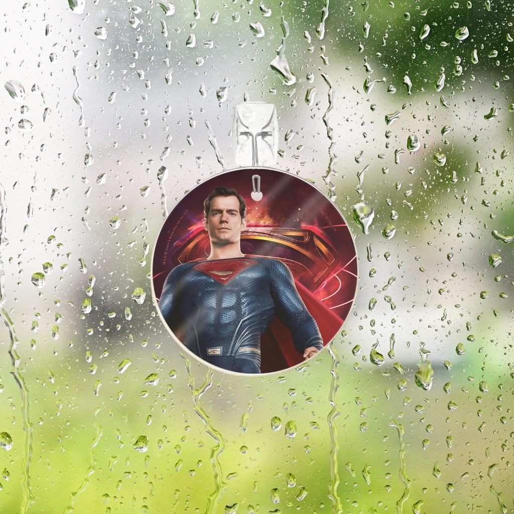 Justice League (Superman) StarFire Prints™ Glass Art SPCIR760