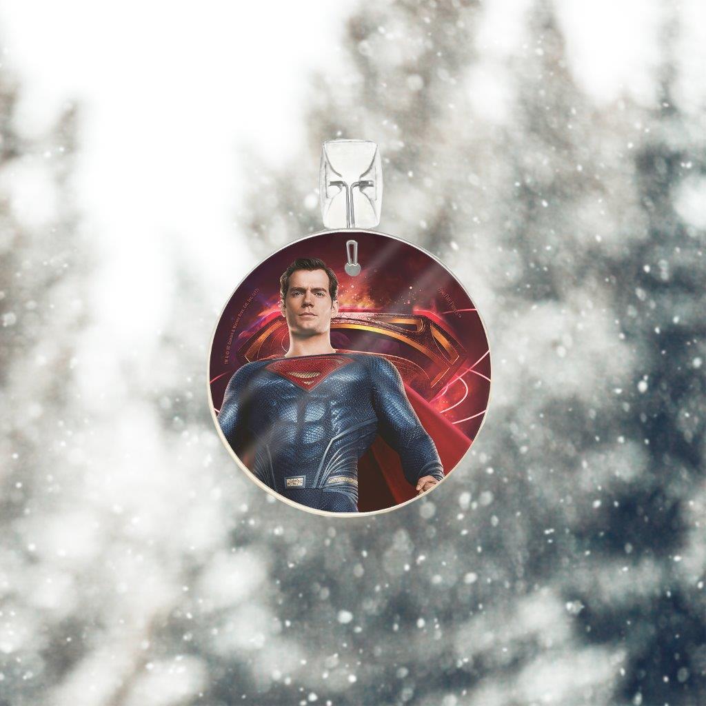 Justice League (Superman) StarFire Prints™ Glass Art SPCIR760