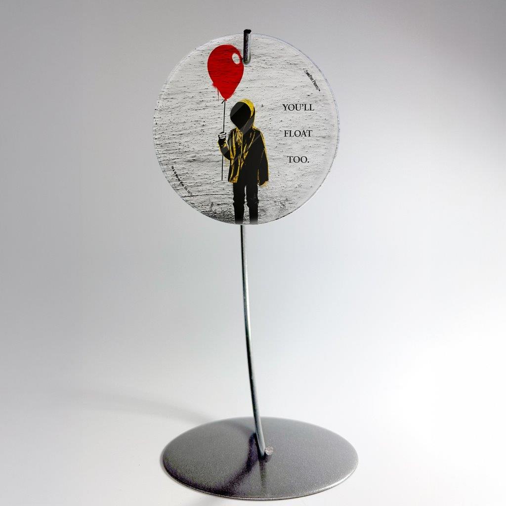 IT: Chapter One (Youll Float Too) StarFire Prints™ Glass Art SPCIR803