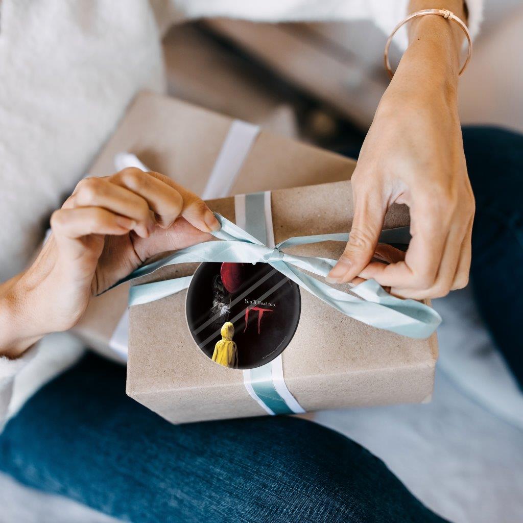 IT: Chapter One (Pennywise Balloon) StarFire Prints™ Glass Art SPCIR807