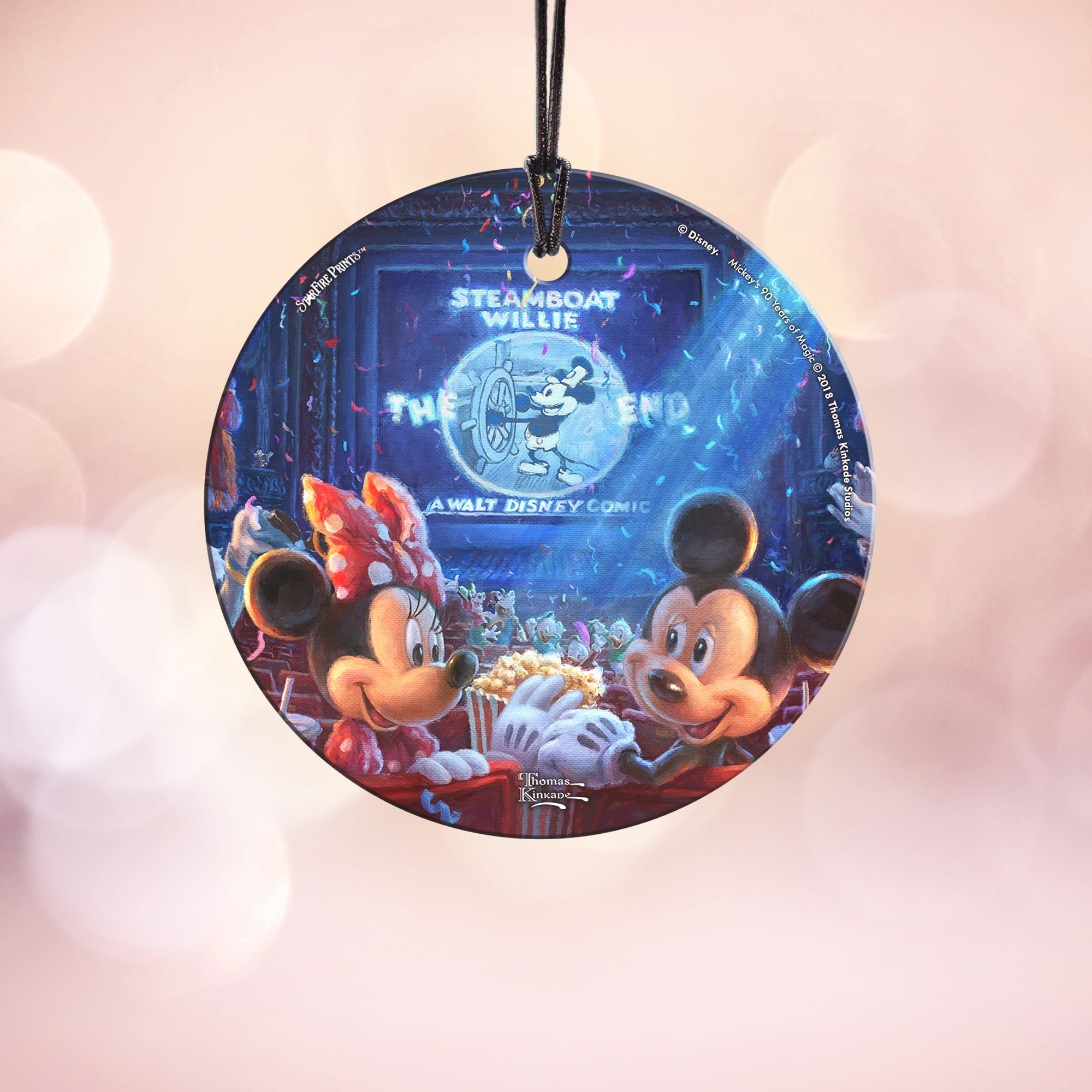 Disney (90 Years of Mickey) StarFire Prints™ Hanging Glass Print SPCIR866